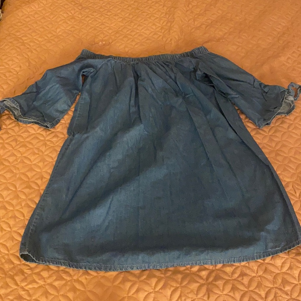 Jean dress, size medium